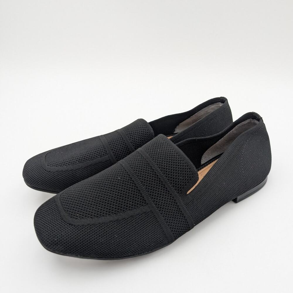Me Too Sierra Engineered Knit Loafers Shoes Women's Black Size US9.5 EU40